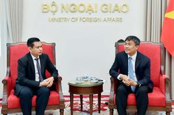 Tăng cường hợp tác xây dựng ngành giữa hai Bộ Ngoại giao Việt Nam và Lào