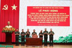 Đẩy mạnh Phong trào thi đua thực hiện thắng lợi nhiệm vụ quân sự, quốc phòng, biên phòng giai đoạn 2026-2030