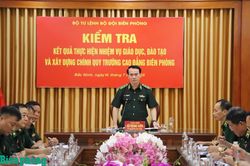 N&acirc;ng cao chất lượng đ&agrave;o tạo, x&acirc;y dựng Trường Cao đẳng Bi&ecirc;n ph&ograve;ng ch&iacute;nh quy, hiện đại