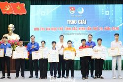 B&iacute; thư Trung ương Đo&agrave;n Nguyễn Kim Quy dự sơ kết c&ocirc;ng t&aacute;c Đo&agrave;n ở Bắc Ninh