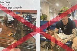 G&atilde; 'giang hồ mạng' cầm kiếm đuổi người bật kh&oacute;c khi bị cảnh s&aacute;t bắt giữ