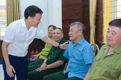 Petrovietnam thăm, tặng quà tri ân các thương binh tại Thuận Thành, Bắc Ninh