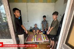 Nhóm thanh thiếu niên tổ chức sử dụng ma túy trong nhà hoang