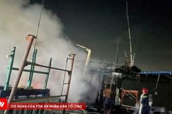 Cháy tàu cá liên tiếp, Công an TP.HCM phát cảnh báo
