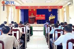 VKSND Khu vực 14 tỉnh An Giang k&yacute; kết quy chế phối hợp thực hiện Nghị quyết 205