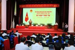 HĐND tỉnh Thanh H&oacute;a khai mạc Kỳ họp thứ tư, xem x&eacute;t nhiều vấn đề trọng t&acirc;m