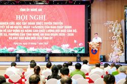 B&iacute; thư Tỉnh ủy Nguyễn Khắc Thận: Hiệu quả thực hiện nghị quyết phải được đ&aacute;nh gi&aacute; bằng kết quả c&ocirc;ng việc, chất lượng phục vụ nh&acirc;n d&acirc;n