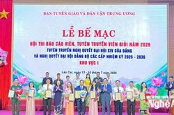 Nghệ An đoạt 2 giải tại Hội thi B&aacute;o c&aacute;o vi&ecirc;n, tuy&ecirc;n truyền vi&ecirc;n giỏi khu vực I