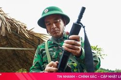 Theo chân lính biên phòng Hà Tĩnh 'thử lửa' trên thao trường