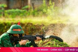 Theo chân lính biên phòng Hà Tĩnh 'thử lửa' trên thao trường