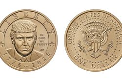 Mỹ phát hành đồng xu kỷ niệm 1 USD in hình Tổng thống Trump