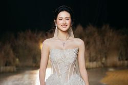 Hoa hậu Ý Nhi mặc váy cưới, nhan sắc gây chú ý sau 4 tháng hết nhiệm kỳ