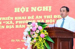 Bí thư Hà Nội: Sự đồng thuận của người dân là chìa khóa để xây dựng mô hình xã, phường xã hội chủ nghĩa
