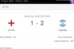 Messi giúp Argentina thắng tuyển Anh 2-1, đưa Argentina vào chung kết World Cup 2026