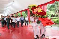 Khánh thành Dự án sửa chữa, cải tạo, nâng cấp công trình Nghĩa trang Liệt sĩ tỉnh Lai Châu