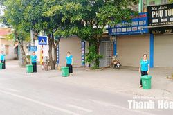Hội LHPN phường Hàm Rồng ra mắt 21 mô hình 'Đoạn đường phụ nữ tự quản xanh - sạch - đẹp'