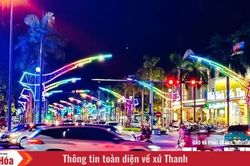 Lung linh ánh điện đêm Hạc Thành