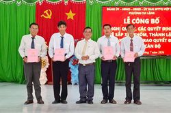 Phường Chi Lăng sáp nhập 4 khóm, thành lập 2 khóm mới