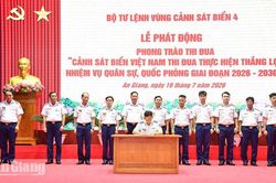 Bộ Tư lệnh Vùng Cảnh sát biển 4 phát động đợt thi đua mới