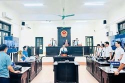 Tòa án nhân dân khu vực 4 - Bắc Ninh tổ chức phiên tòa rút kinh nghiệm trực tuyến vụ án hành chính