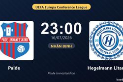 Nhận định Paide vs Hegelmann Litauen: đội h&igrave;nh dự kiến