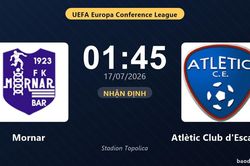 Nhận định Mornar vs Atlètic Club d'Escaldes: đội hình dự kiến