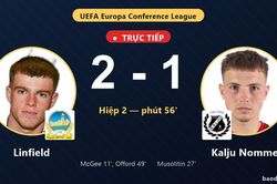 TRỰC TIẾPTrực tiếp Linfield vs Kalju Nomme: Linfield vượt l&ecirc;n dẫn trước