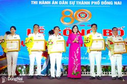 Đồng Nai tổ chức Lễ kỷ niệm 80 năm Ng&agrave;y truyền thống Thi h&agrave;nh &aacute;n d&acirc;n sự