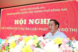 Lấy ý kiến góp ý dự án Luật Phát triển đô thị