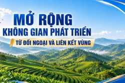 Mở rộng không gian phát triển từ đối ngoại và liên kết vùng