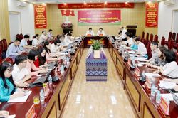 Đoàn công tác Học viện Chính trị quốc gia Hồ Chí Minh khảo sát tại Trường Chính trị tỉnh Lào Cai