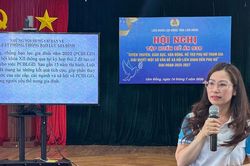 100 cán bộ công đoàn phía Tây Lâm Đồng tham gia tập huấn Đề án 938
