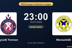 Nhận định Pyunik Yerevan vs Marsaxlokk: đội hình dự kiến