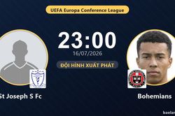 TRỰC TIẾPTrực tiếp St Joseph S Fc vs Bohemians: Hiệp 2 bắt đầu, h&ograve;a 0-0