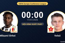 TRỰC TIẾPTrực tiếp Milsami Orhei vs Velež: Trận đấu đang diễn ra