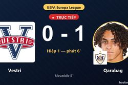 TRỰC TIẾPTrực tiếp Vestri vs Qarabag: Qarabag mở tỷ số