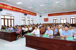 Đảng ủy phường T&acirc;y Hoa Lư triển khai nhiệm vụ trọng t&acirc;m 6 th&aacute;ng cuối năm