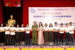 Ph&aacute;t động hưởng ứng Ng&agrave;y to&agrave;n d&acirc;n ph&ograve;ng, chống mua b&aacute;n người năm 2026