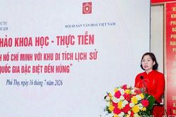 Tôn vinh giá trị lịch sử, văn hóa của Khu Di tích lịch sử quốc gia đặc biệt Đền Hùng