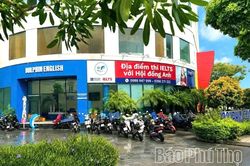 Thi IELTS tại Ph&uacute; Thọ - Bước tiến mới trong đ&agrave;o tạo ngoại ngữ