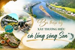 Ba thập kỷ xây thương hiệu 'cá lồng sông Son'