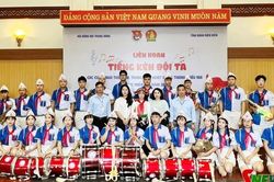 Khai mạc li&ecirc;n hoan 'Tiếng k&egrave;n Đội ta' khu vực miền Bắc