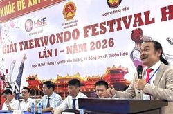 Hue Sport Festival 2026 mở màn bằng giải Taekwondo Festival Huế