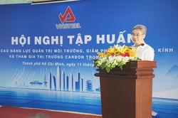 Tổng c&ocirc;ng ty Th&eacute;p Việt Nam - CTCP chuẩn bị năng lực quản trị để bước v&agrave;o kỷ nguy&ecirc;n cạnh tranh 'xanh'