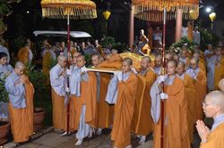 Đồng Nai: Lễ nhập kim quan Ni trưởng Thích nữ Như Tịnh - trụ trì thiền viện Linh Chiếu