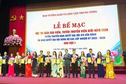 Phú Thọ ghi dấu ấn tại Hội thi Báo cáo viên, tuyên truyền viên giỏi năm 2026 khu vực I