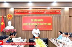 Thủ tướng Lê Minh Hưng: Tuyên Quang phải tập trung gỡ điểm nghẽn vì mục tiêu tăng trưởng hai con số