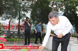 Thủ tướng dâng hương tri ân các Anh hùng liệt sĩ tại Nghĩa trang Liệt sĩ Quốc gia Vị Xuyên