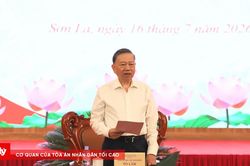 Tổng B&iacute; thư, Chủ tịch nước: Sơn La cần tạo đột ph&aacute; từ hạ tầng v&agrave; n&ocirc;ng nghiệp
