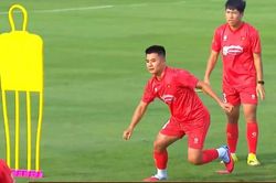 Đội tuyển Việt Nam trở lại tập luyện tại Hà Nội